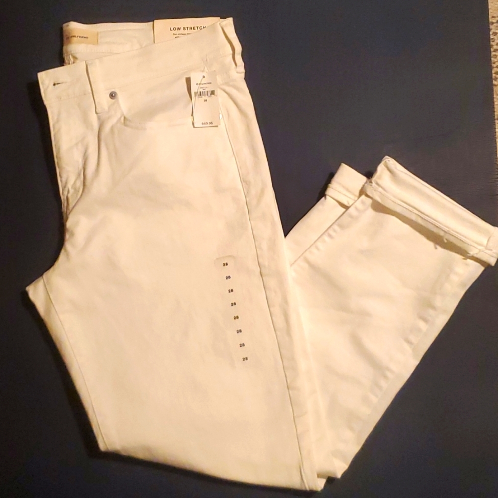 GAP vest girlfriend jeans!